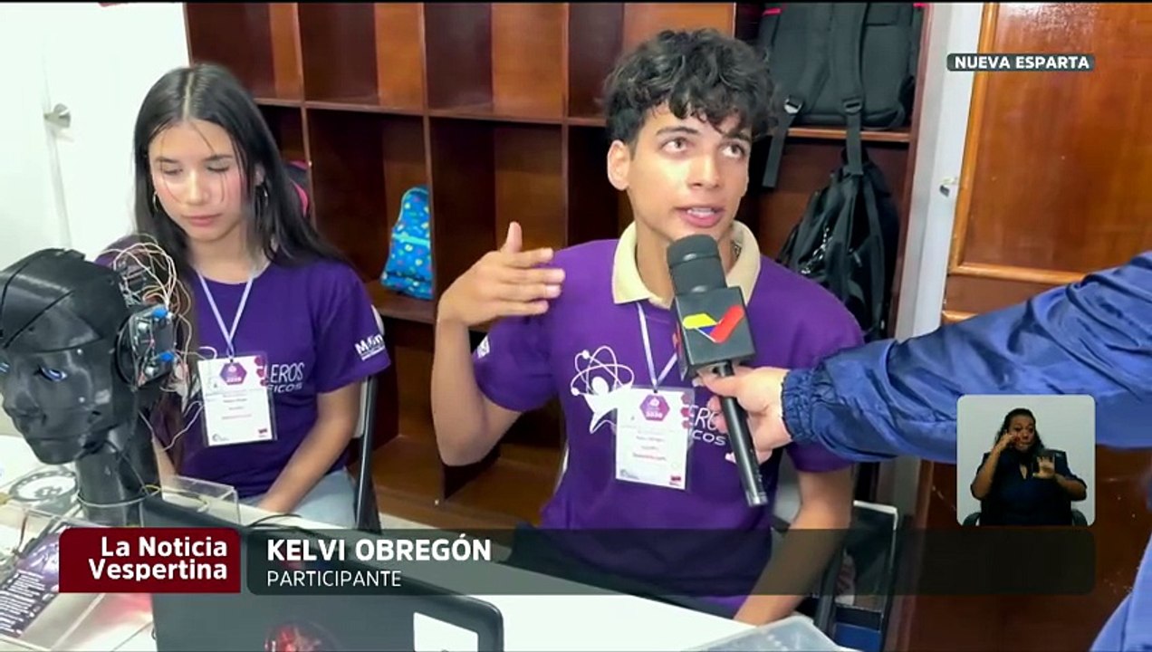 Instituciones educativas de Nueva Esparta participan en la Olimpiadas de Robótica Creativa