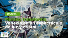 Murano transforma Venecia en un espectáculo de luz y cristal