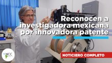 Reconocen a investigadora mexicana por innovadora patente | 857 | 20 al 26 de abril de 2026