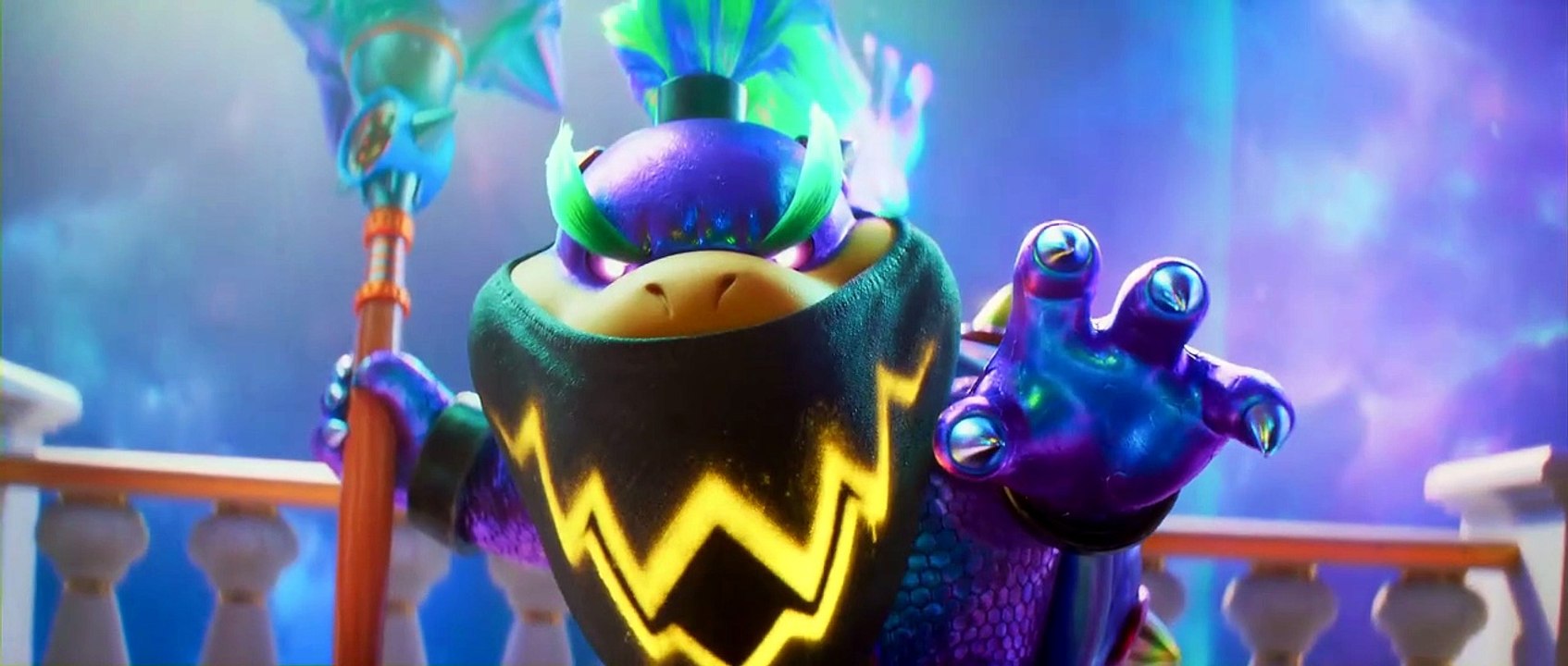 Bowser Jr vs Mario, Luigi, and Yoshi Scene (The Super Mario Galaxy Movie)
