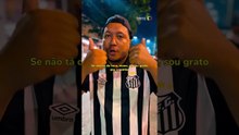 Torcedor que discutiu com o Neymar se pronuncia: 'Ninguém é maior que o Santos'