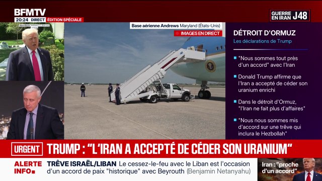 Édition Spéciale - Guerre au Moyen-Orient : Trump : L'Iran a accepté de céder son uranium - 16/04