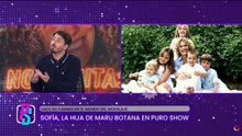 Sofía Solá, hija de Maru Botana, en Puro Show El Trece