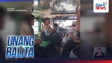 Isang grupo na tila naging "flight attendants," kinaaaliwan online | Unang Balita