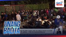 Mga driver na kukuha ng P5,000 cash aid mula sa DSWD, maagang pumila sa Quezon Memorial Circle | Unang Balita