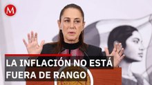 Sheinbaum afirma que la inflación está en rango y trabaja para controlarla