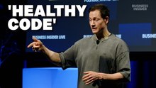 Bryan Johnson speaks on biological age, 'healthy code,' and the importance of intimacy at BI's The Long Play event