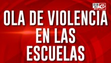 Ola de violencia en las escuelas