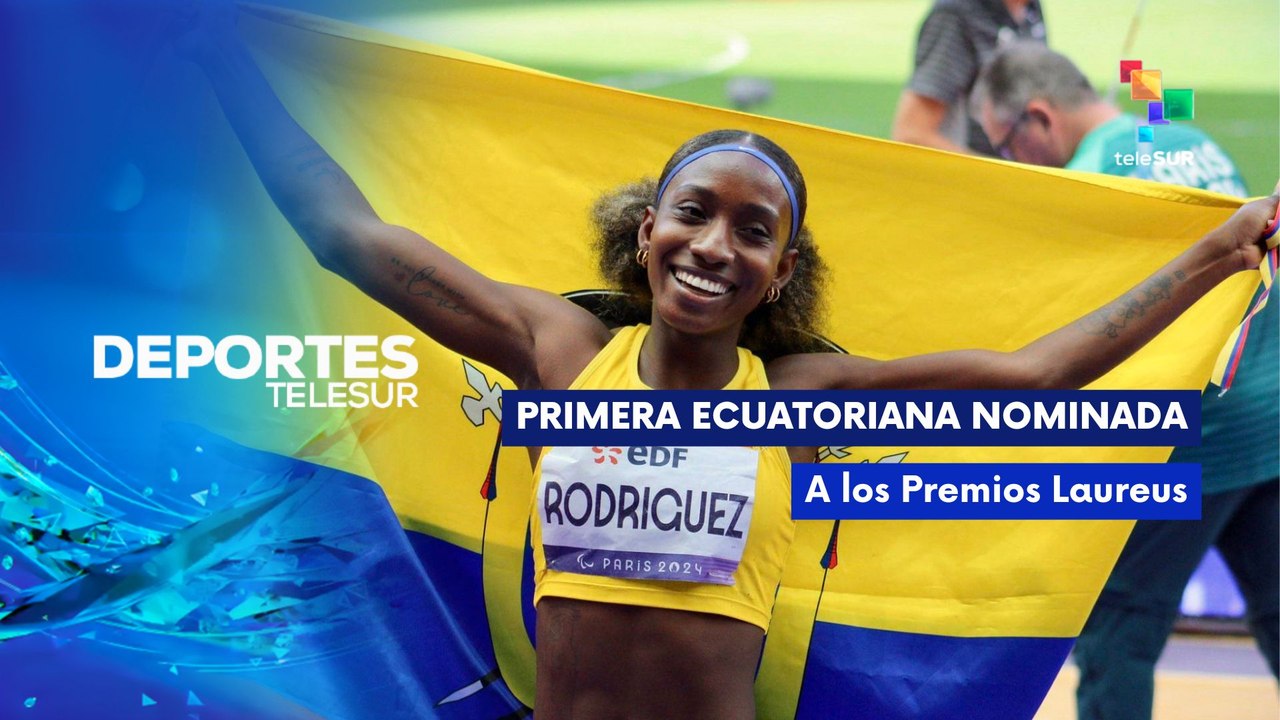 DEPORTES TELESUR | Ecuador | Kiara Rodríguez 1ra. deportista nominada a Premios Laureus 16-04-2026