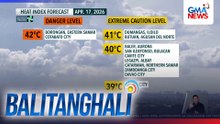 Heat Index Forecast, April 17, 2026 | Balitanghali
