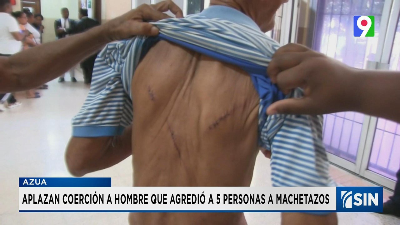 Aplazan coerción de hombre que hirió a 5 personas con machete | Emisión Estelar SIN con Alicia Ortega