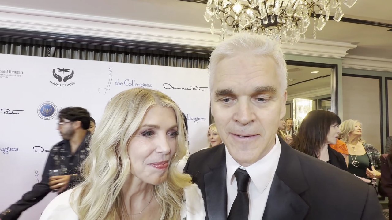 Luc and Stacia Robitaille, honored at the 37th Annual Colleagues Spring Luncheon and Oscar de la Renta Fashion Show