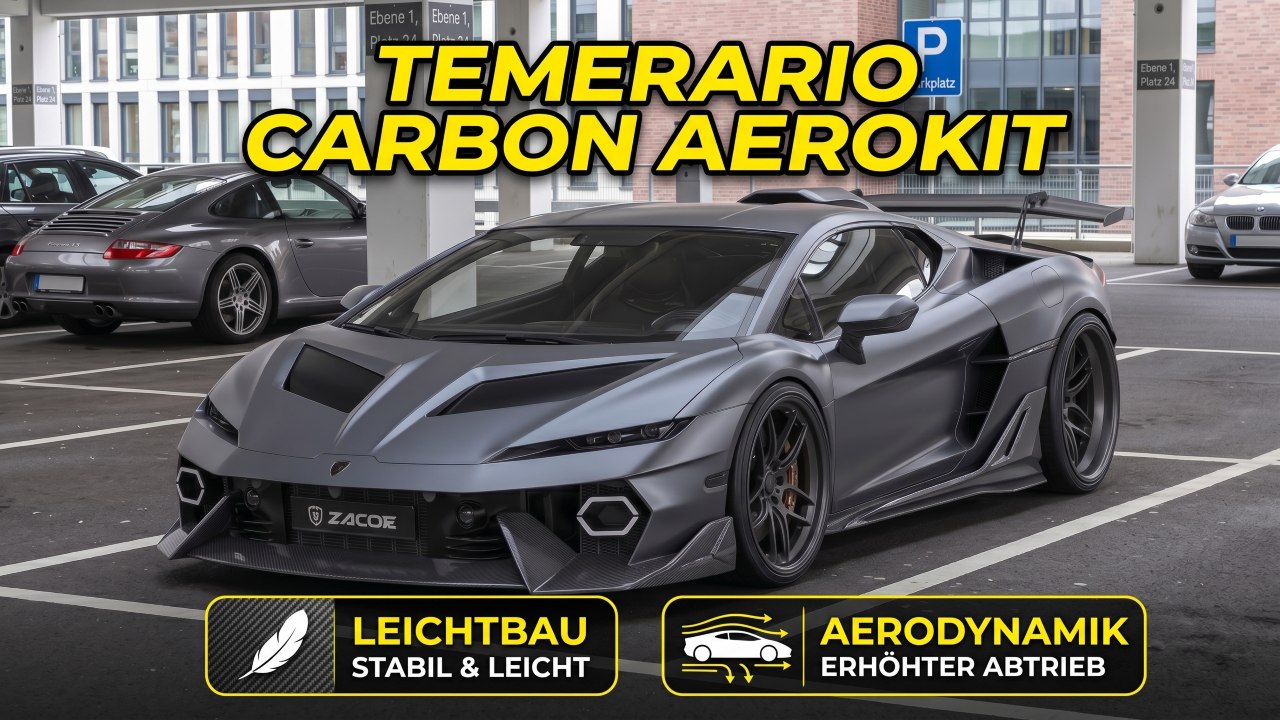 ZACOE Carbon-Upgrade für Lamborghini Temerario vorgestellt