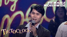 TiktoClock: Singer, inalay ang performance sa yumaong ama!