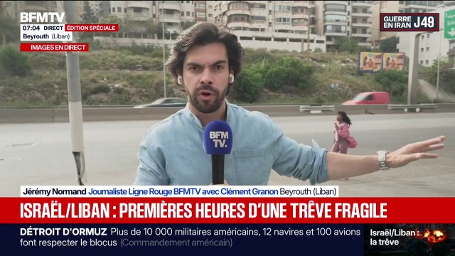 Guerre au Moyen-Orient: l'armée libanaise accuse Israël d'avoir violé le cessez-le-feu quelques heures après son entrée en vigueur