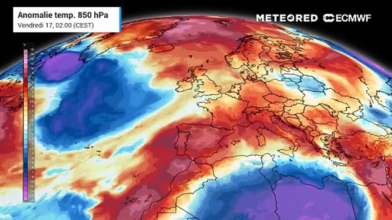 Vers un rafraîchissement la semaine prochaine
