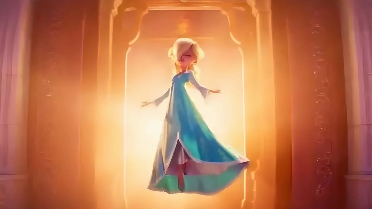 SUPER MARIO GALAXY MOVIE SCENE - Princess Rosalina, the adoptive mother of the Lumas