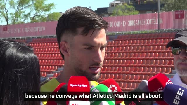 Simeone is 'an example' for Atletico players