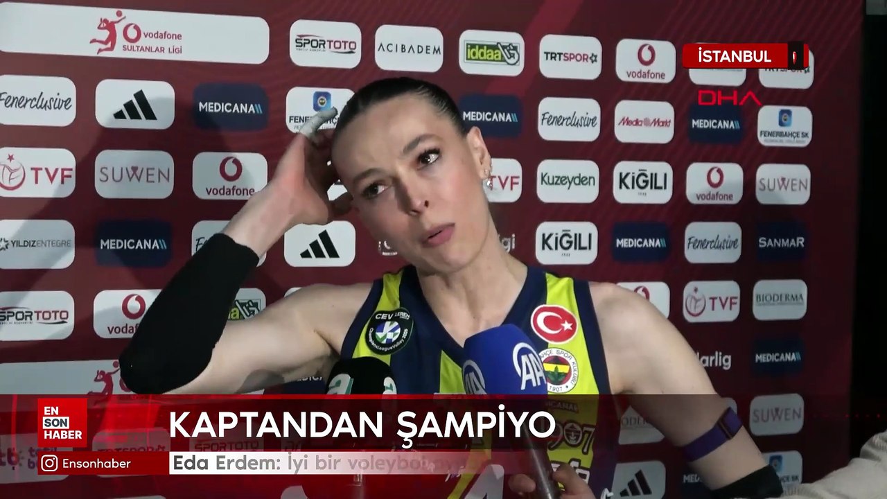 Eda Erdem: İyi bir voleybol oynayıp inşallah kupayı kazanırız