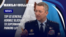 Top US general likens Hormuz blockade to supermarket parking lot