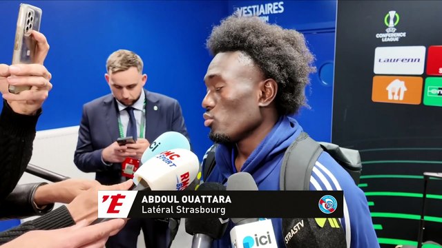 Abdoul Ouattara : « Une soirée incroyable » - Foot - Ligue Conférence - Strasbourg