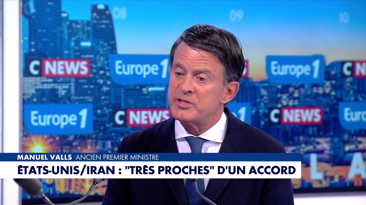Manuel Valls : «N'oublions jamais que le régime des mollahs représente un danger pour nous»
