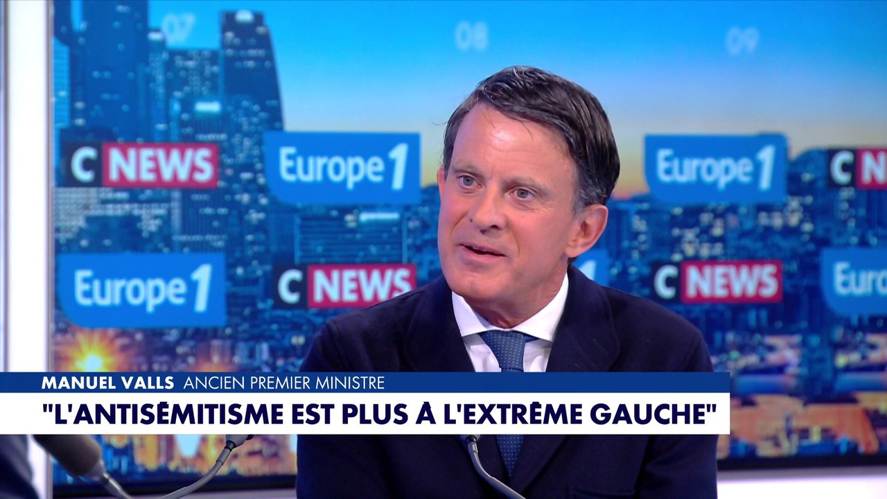 Manuel Valls : «Je n'oublie pas qu'il y a toujours des antisémites à l'extrême droite»