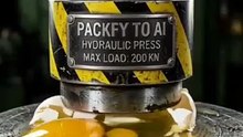 Hydraulic Press vs Egg 🥚 | Satisfying Crush in Slow Motion 😱