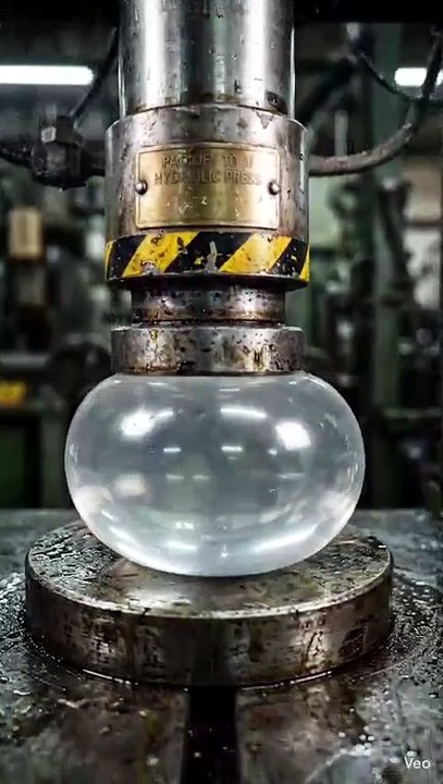 Satisfying Hydraulic Press vs Glass Ball 💥 | Slow Motion Crush