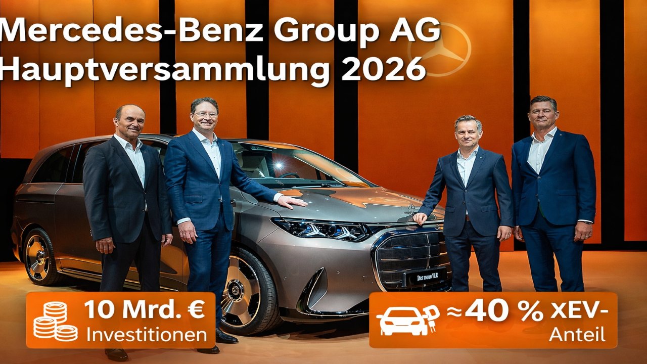 Mercedes-Benz Group AG Hauptversammlung 2026 | Modelloffensive