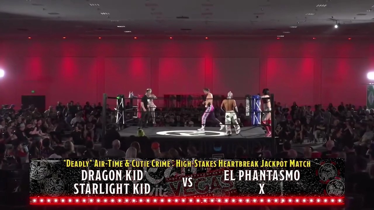 Dragon Kid & Starlight Kid vs El Phantasmo & X - High Stakes Heartbreak Jackpot: NJPW Death Vegas Invitational 2026 (4/16/2026)