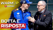 VERSTAPPEN RISPONDE A DOMENICALI | WarmUp F1 186 - 17/4