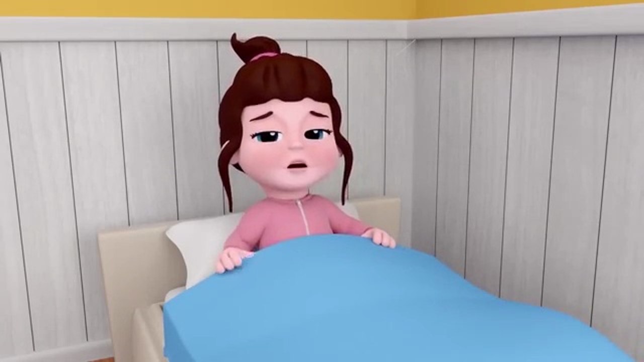 Benim Kardeşim Hasta Oldu 🤒 | Bebekler için şarkılar | Hello Tiny Türkçe