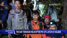 Tim SAR Temukan Helikopteer PK-CFX JATUH, 6 Penumpang & 2 Kru Meninggal | KOMPAS SIANG