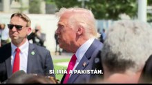 Trump dice que podría viajar a Pakistán si se firma allí un acuerdo de paz con Irán