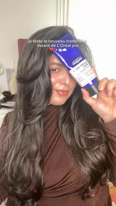 Je teste le nouveau soin lissant signé@L'Oréal Professionnel : Keratin Alpha SleekUn soin transformateur pour des cheveux lisses, brillants et sans frisottisPublicité ✨