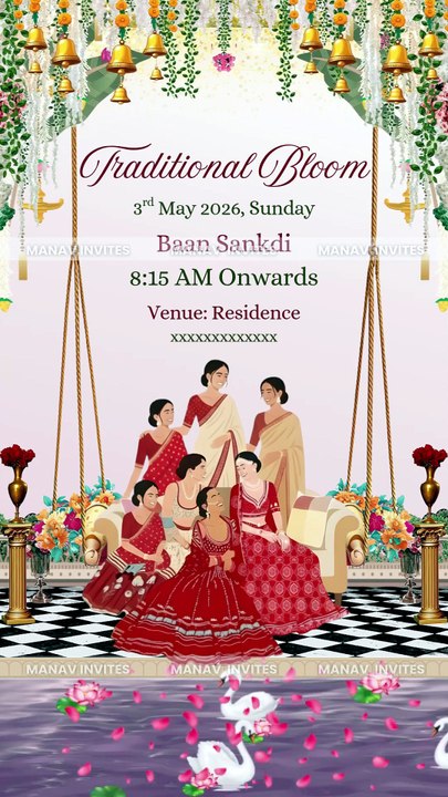 Digital Wedding Invitation Video Maker | Custom Invite Videos India