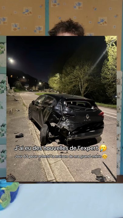 J’ai dû accepter leur offre 🥲 normalement j’ai trouvé une autre voiture, je vous montrerai quand je l’aurai 🥲 #car #voiture #accident