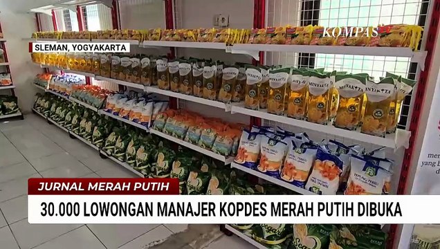 Pemerintah Buka Lowongan Manajer Kopdes Merah Putihko & Kampung Nelayan Merah Putih | JMP