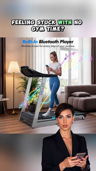 Skip the Gym? Stay Fit at Home 🏃‍♂️ Compact Walking Pad
