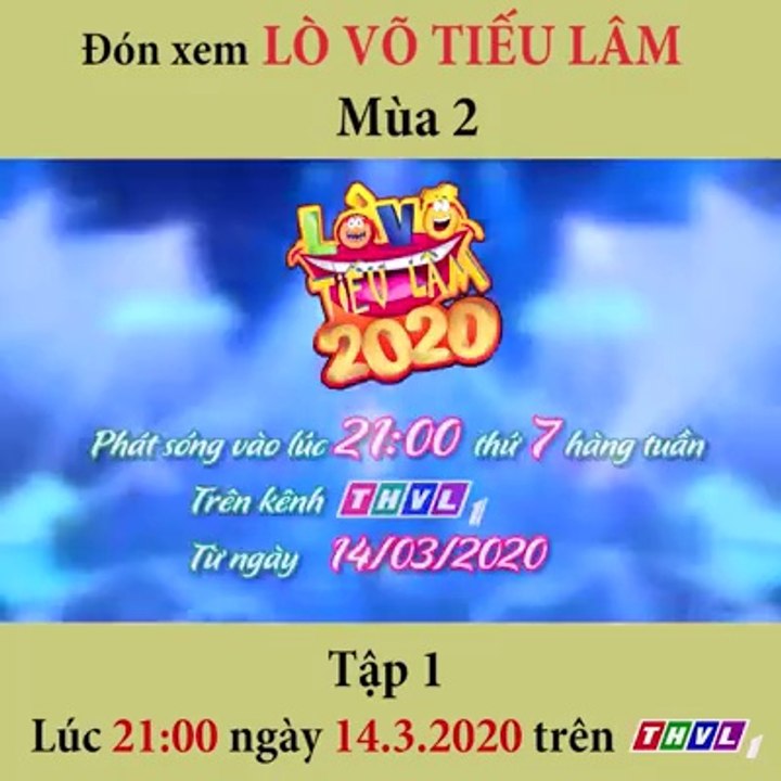 Lò Võ Tiếu Lâm Mùa 2 | Trailer trên THVL1