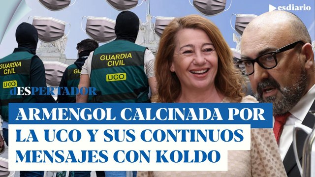 Armengol calcinada por el último informe de la UCO: sus tratos con Koldo era continuos