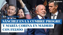 Sánchez, foto progre con Lula y María Corina señala en Madrid “el lado correcto de la historia”