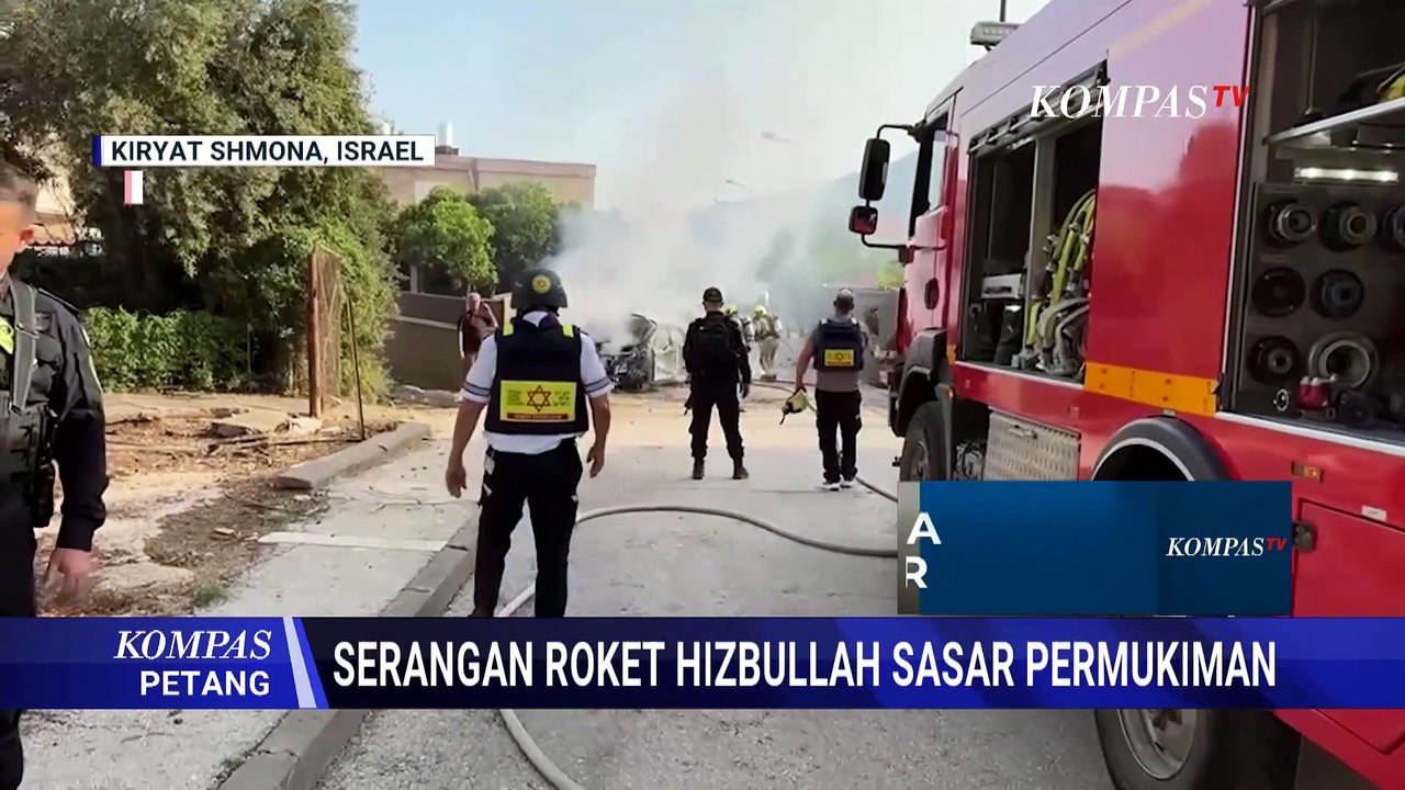 Deret Serangan Roket Hizbullah Hantam Israel Jelang Gencatan Senjata | KOMPAS PETANG