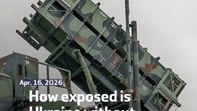 How exposed is Ukraine without Patriot missiles?