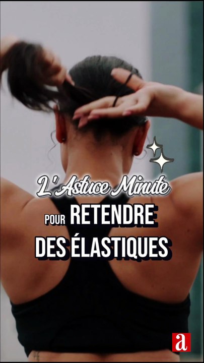 L'Astuce express pour rétrécir un élastique détendu