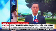 Lula diz que Trump “não pode ficar ameaçando outros países com guerra”