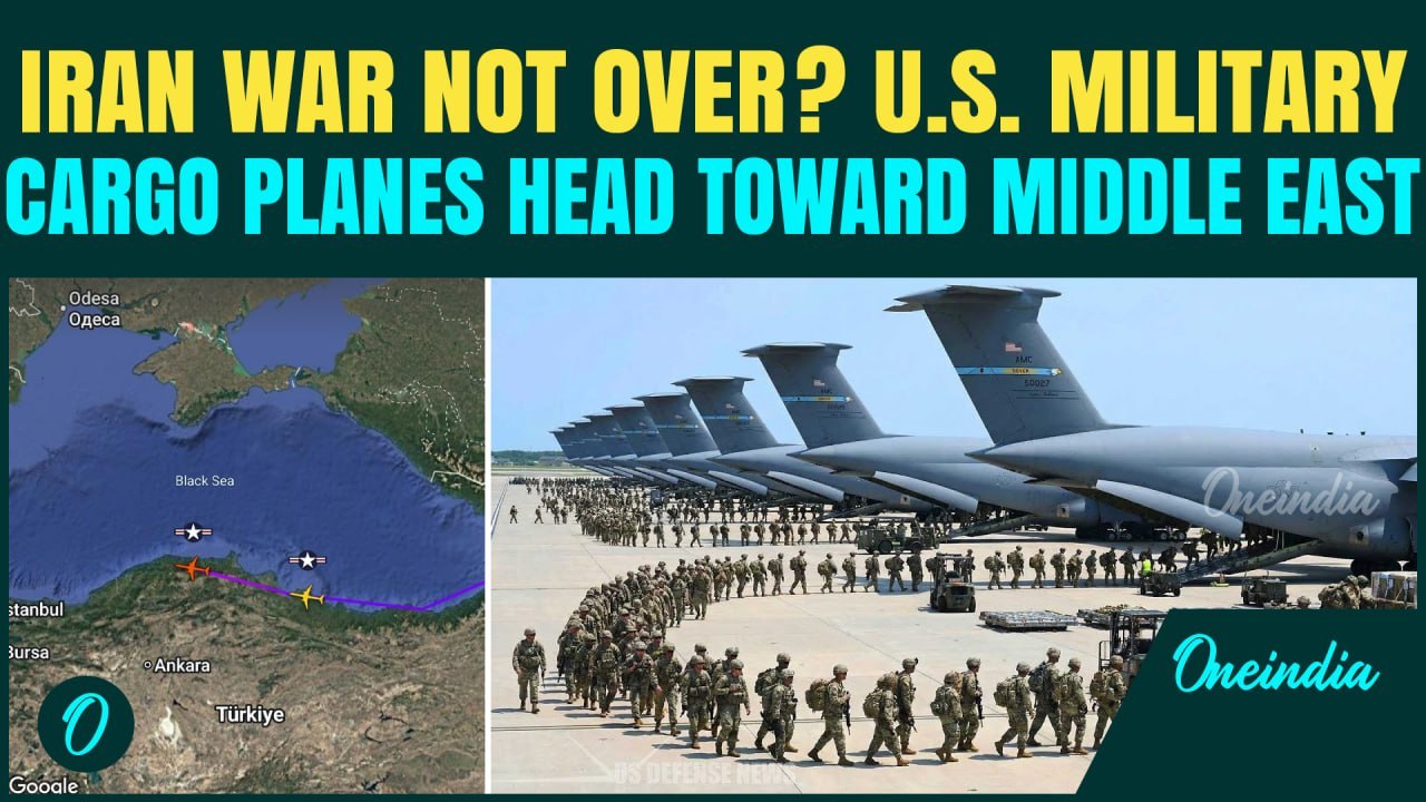 Trump To ATTACK Iran Soon? Massive U.S. Military Airlift Moves Toward Middle East Amid Ceasefire