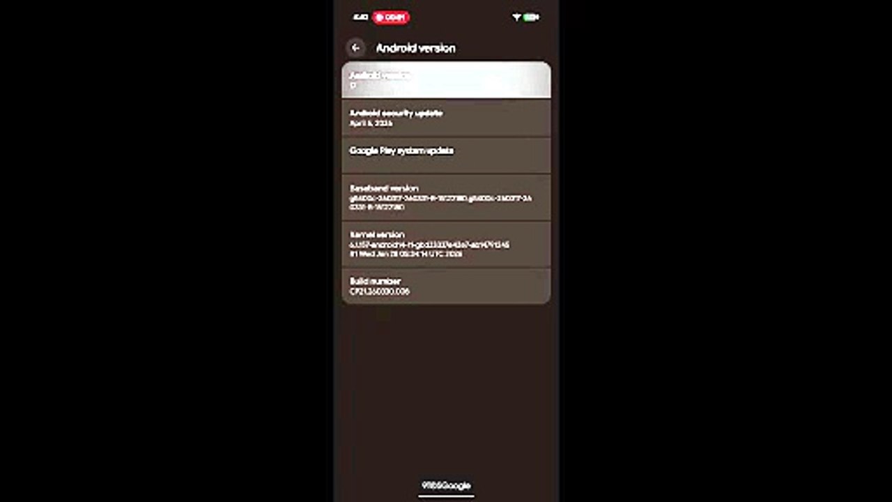 Easter Egg do Android 17