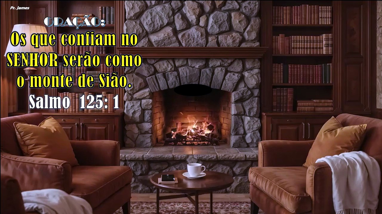 Oração: Os que confiam no SENHOR serão como o monte de Sião. Salmo  125: 1.
